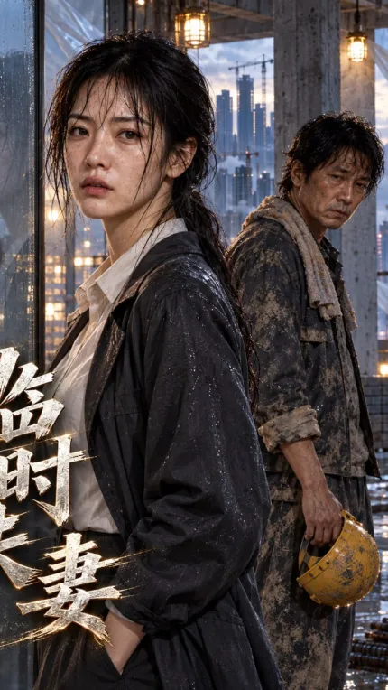 《临时夫妻》妻子与外来男子床上缠绵，丈夫坐在椅子上