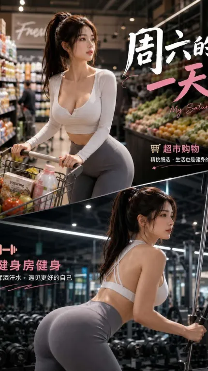 AI成人短剧 周六的一天