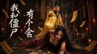 和僵尸有个约会 第1集 男道士用胯下的桃花棒狠狠抽插制伏巨乳女僵尸
