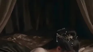 AI成人短剧 古装蕾丝美女